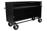 Enclosed Synth Cart Standard Series Keyboard Cart